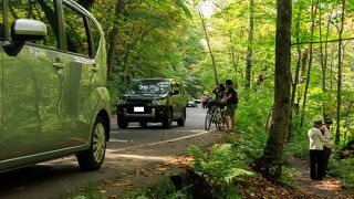 三乱の流れ～十和田湖までのトイレは２か所