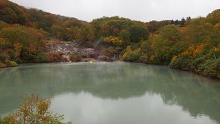 硫黄のにおいがします