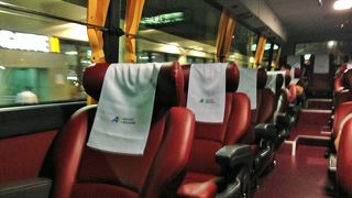 市内のあちこちに停留所があり便利