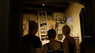 プラハ城内で働いていた人々の住居のようです