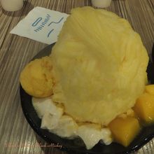 マンゴーかき氷