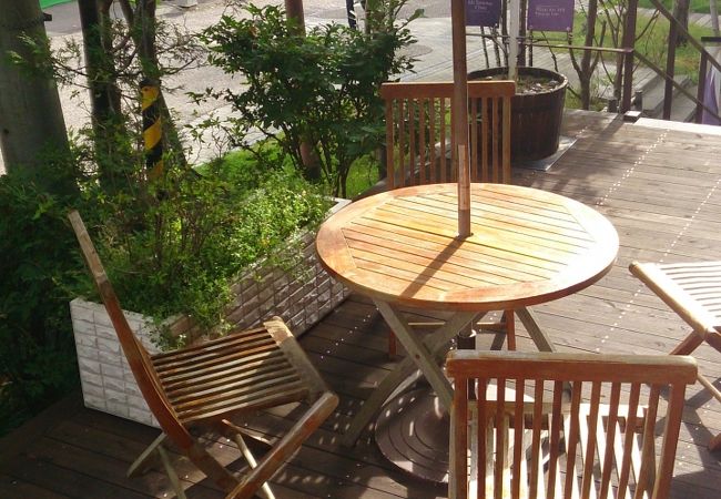 気持ちよいがカラスに注意