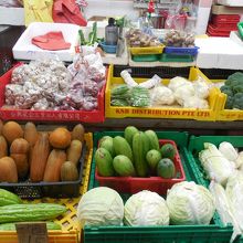 野菜もあります