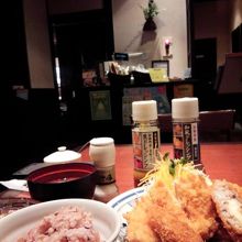 雑穀米もお代わりし放題