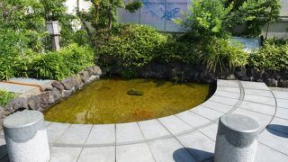 川を展望できます