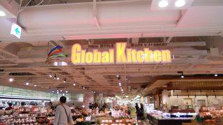 ヨドバシカメラの地下にあるスーパー