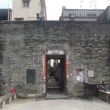 ”城街”の入口はここしかありません