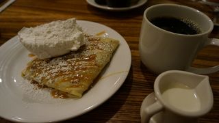 作りたてクレープ