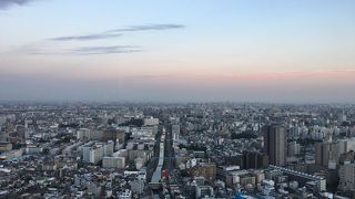 最高な景色を見ながらもつ鍋