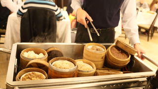 ワゴンでくる飲茶！