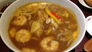 海老カレーうどん