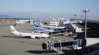 離着陸が良く見えてよいデッキ