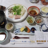 夕飯は本館6階で