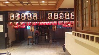 ショッピングモールの地蔵尊