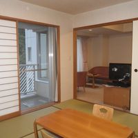 ウイング館の和室+洋室。