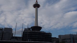 JR京都駅北側のタワー