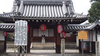 北野天満宮の境内に