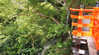 洛中と洛外を分ける防御の土盛