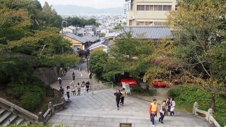 五条から清水寺に上るとき