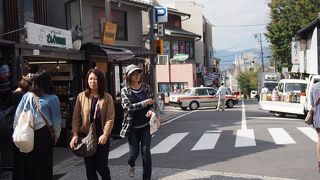 清水寺への上り道