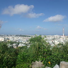 ピークからの景観の一例