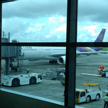 これから乗る飛行機