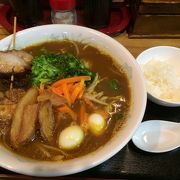 焼そきばとカレーラーメンを食す