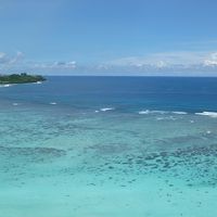 部屋からの海の眺めですね