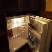 冷蔵庫のなかの飲み物は全て有料