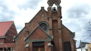 煉瓦造りの教会。