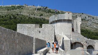 城壁巡りの絶景ポイントです。