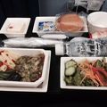 素敵な機内食シンガポール便