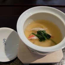 カニと大根の炊き出し