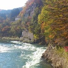 吊り橋のいつもの風景