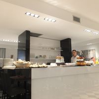 朝食バイキングはこじんまり