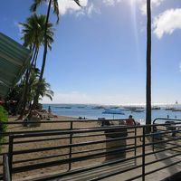 ミッシェルズ前のビーチ