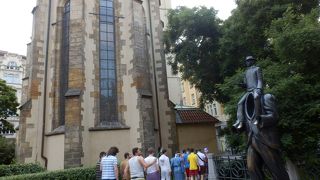 スペインシナゴーグのすぐ近く