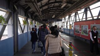 とても整備されていた駅