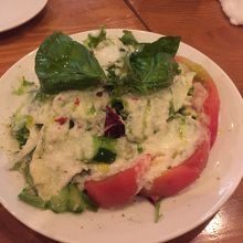 サラダ大きめサイズ 4人でシェア