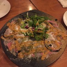 本日のカルパッチョ