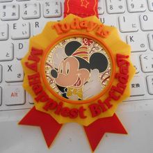 バースデーパスポートを使うともらえるバースデーメダル