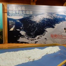 世界遺産センター内の展示