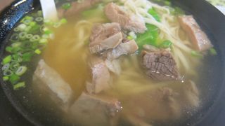 さっぱりとしたスープの牛肉麺