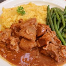 とある日のランチメニュー、メインディッシュ