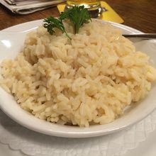 フォンデュ・シノワーズに付いてきたライス。