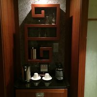 備え付けの電気ポットにネスレ、これはうれしい！！