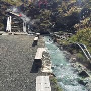 紅葉と温泉が楽しめる