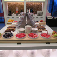 朝食は6時から。メニュー豊富でおいしかったです