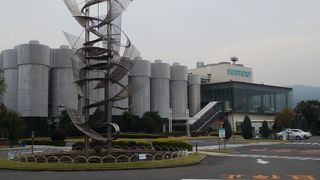 SUNTORYビール工場でプレモル講座