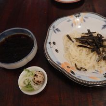 そうめんを食べました